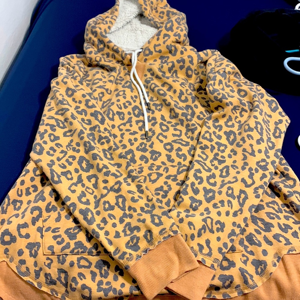 Maurices large hoodie tunic